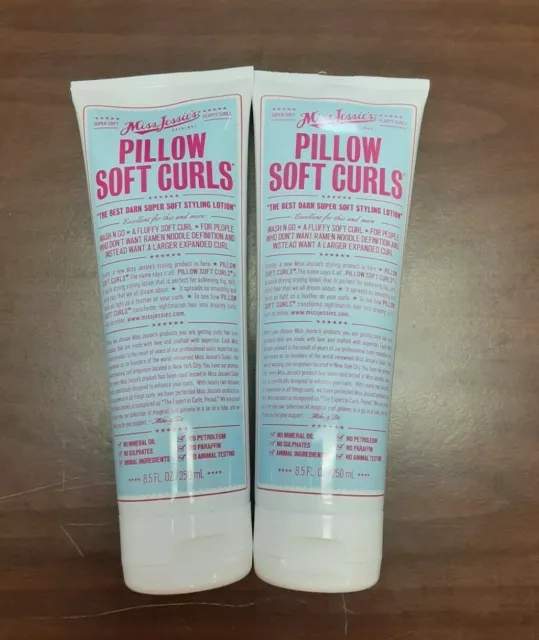 Miss Jessie's Pillow Soft Curls, 8.5 Ounce NEW LOT OF 2 BOTTLES.