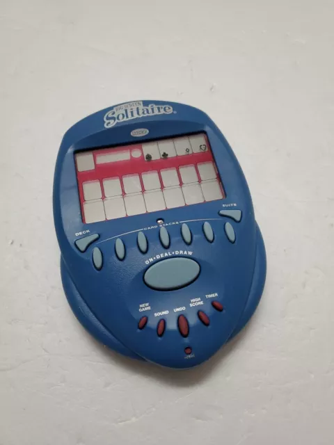 2004 Radica Big Screen Solitaire Handheld Electronic Game