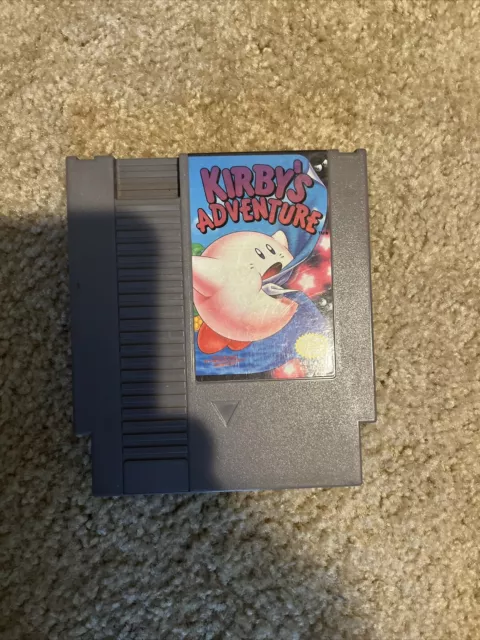 Kirby's Adventure (Nintendo Entertainment System, 1993) NES Authentic Working