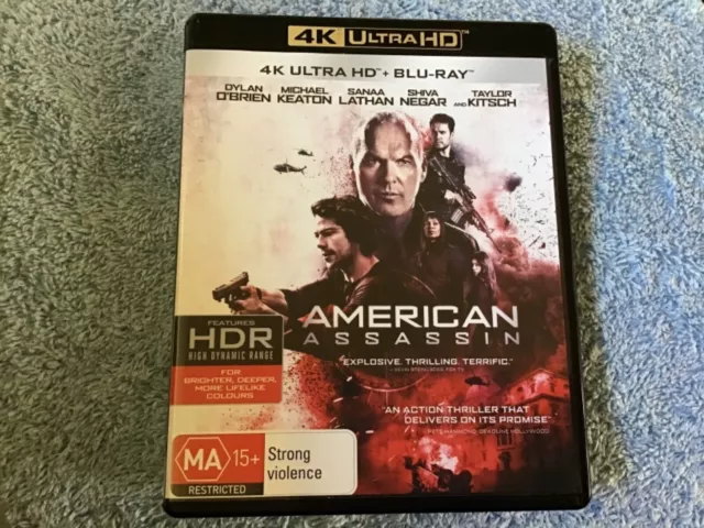 AMERICAN ASSASSIN (BLU-RAY + Digital Copy) (Bl New Blu $20.64