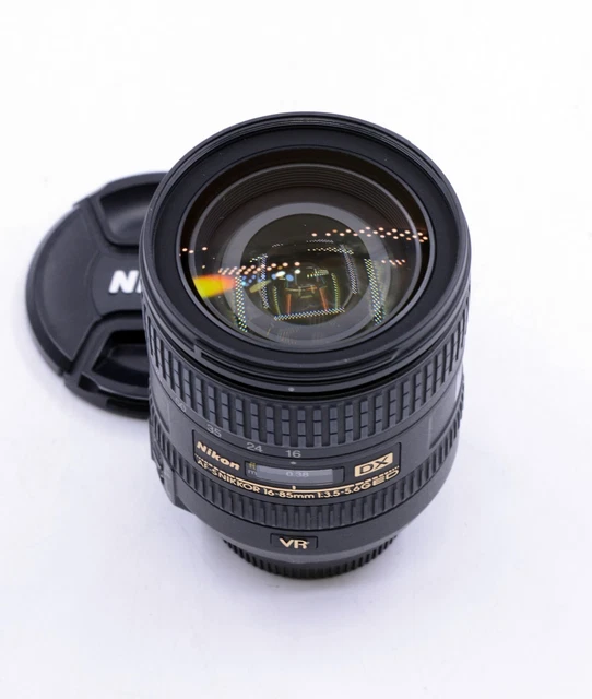 NIKON AF-S DX NIKKOR 16-85mm F/3.5-5.6 G ED VR LENS FOR APS-C SENSOR DSLRs