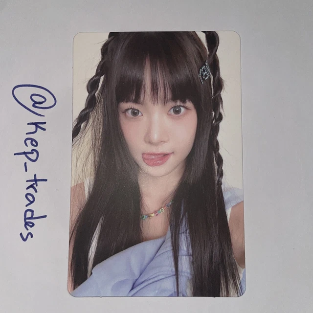 EUNCHAE LE SSERAFIM LESSERAFIM UNFORGIVEN Weverse Ver. QR Photocard $8.