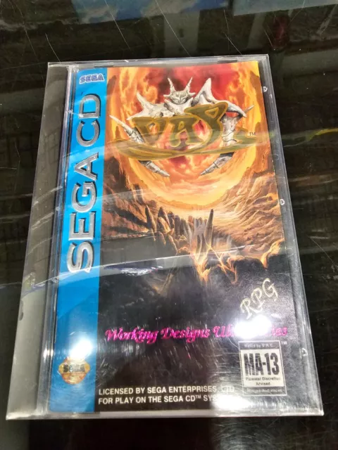 Vay Authentic Sega CD 1994 ‘Complete’ with Registration Card + Map (IMMACULATE)