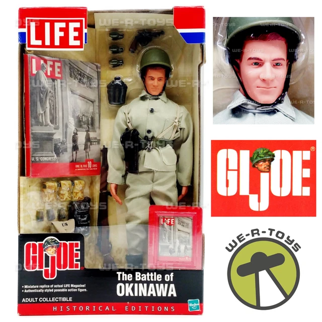 GI Joe LIFE Historical Edition The Battle of Okinawa 12" Figure 2002 Hasbro