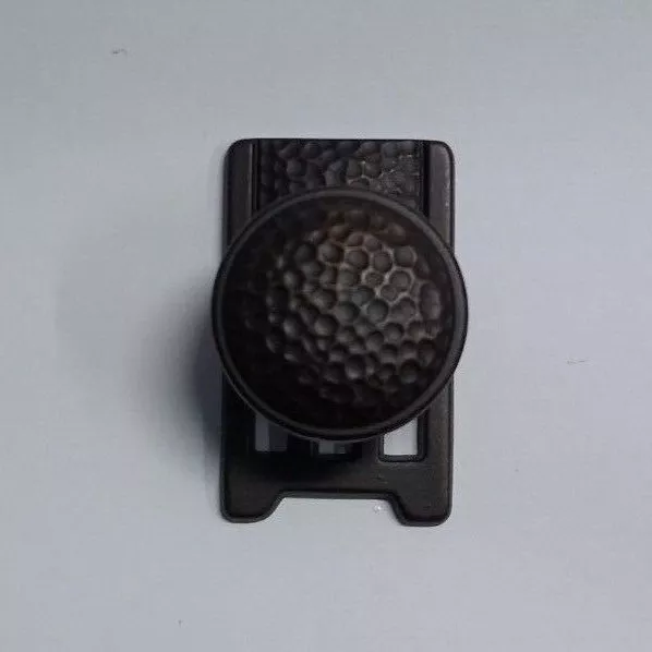 Arts N crafts Craftsman Hardware Cabinet Door Drawer pull Knob Backplate Bronze