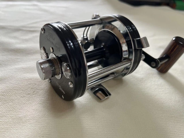 AMBASSADOR 6000C FISHING REEL black gold lettering $52.03 AMBASSADOR 6000C FISHING REEL black gold lettering $52.03