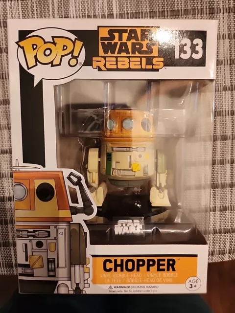 Funko Pop Star Wars Rebels CHOPPER #133 Brand New!