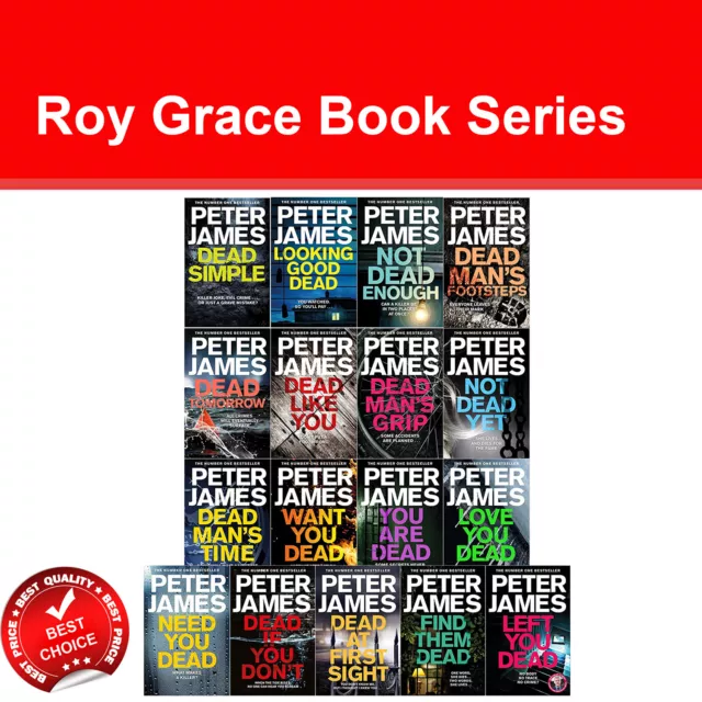 The Roy Grace Series Books collection Set by Peter James | Variation listing