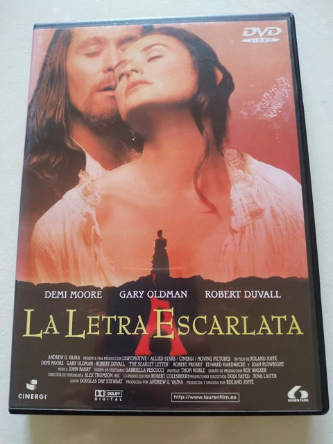 THE SCARLET LETTER Demi Moore Gary Oldman Joffe - DVD Region 2 Spanish ...