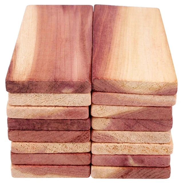 1 x (16 blocchi di cedro per armadio, blocchi di cedro rosso per conservazione, Aromatic2602