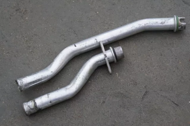 OEM BMW E30 Coolant Aluminum Heater Core Pipe Set Long Short 1370932 64111370931