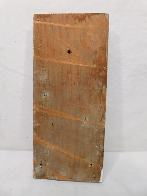 Antique Victorian Door Trim Rosette Plinth Block - C. 1870 Architectural Salvage 5