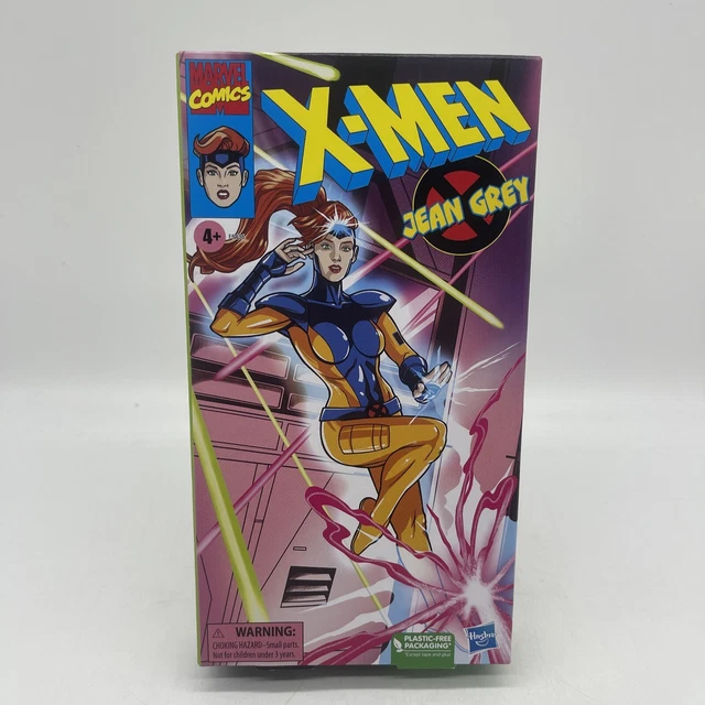 HASBRO MARVEL LEGENDS 90s X-Men Animated Series Jean Grey VHS 6" Action ...