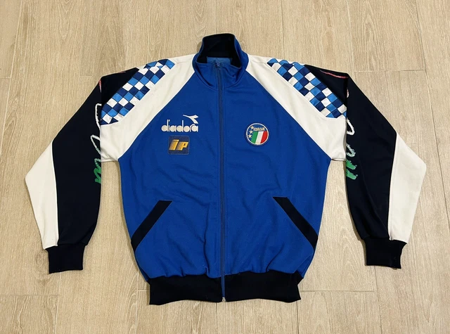 Giacca Diadora Italia 90 Felpa Diadora Vintage Giacca Sportiva