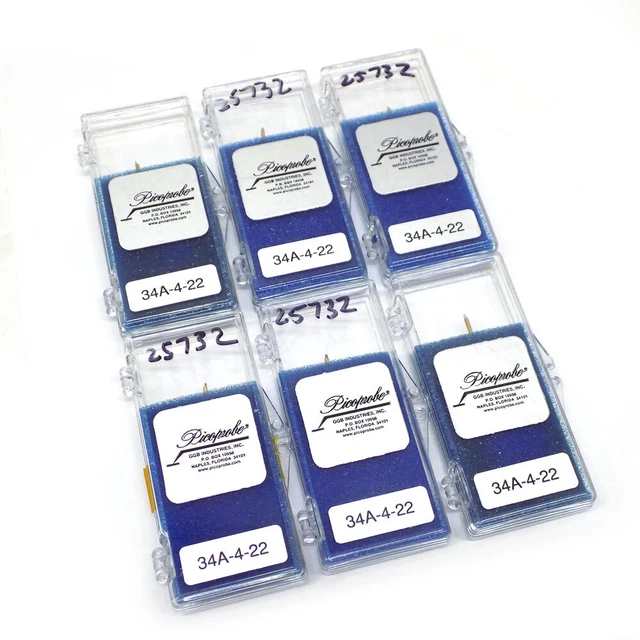 (Lot of 6) GGB Industries 34A-4-22 PicoProbe Replacement Probe Tips