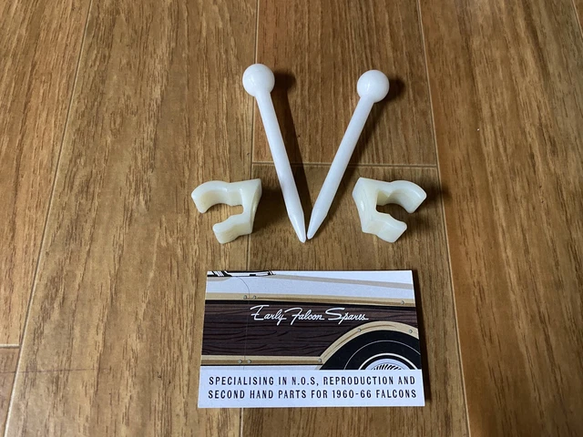 NEW REPRODUCTION FORD Falcon XK XL XM XP Sunvisor Tip And Clip Kit Sun ...