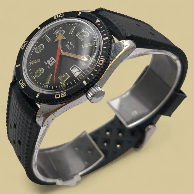 Montre Vintage LEM Mouvement Lorsa P62 - Mécanique Manuelle, Années 60, Dorée, Fonctionne