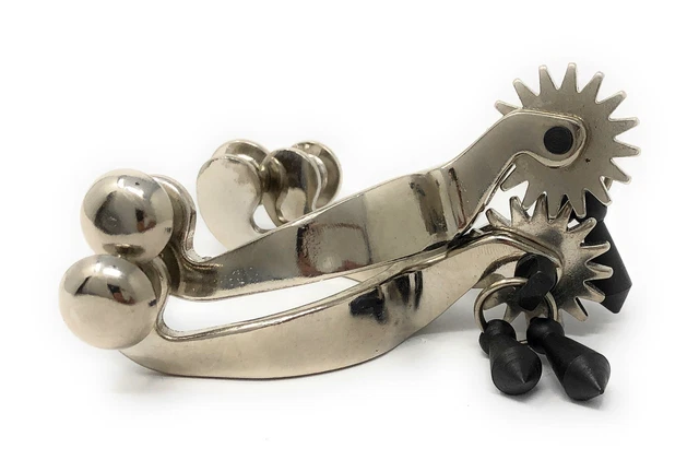 Infant Nickle Plated Spurs