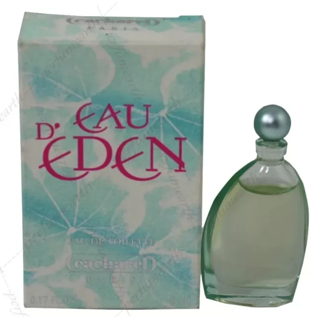 Eau D' Eden by Cacharel for Women 0.17 oz/5ml EDT Splash Mini New In Box