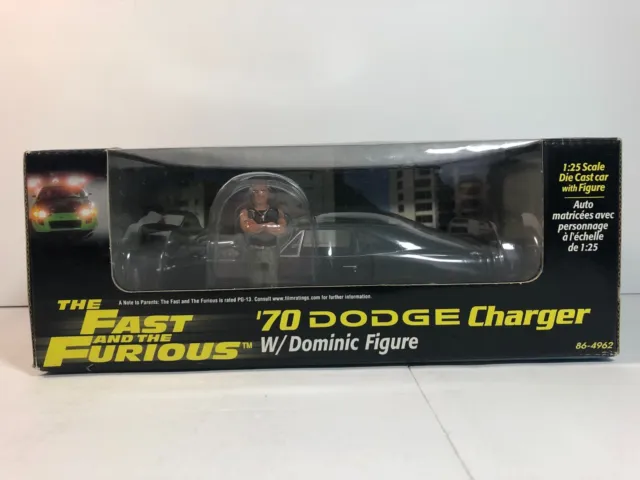 REVELL 07693 FAST & FURIOUS DOMINIC’S ‘70 DODGE CHARGER MODEL KIT-NIB-1:25  SCALE