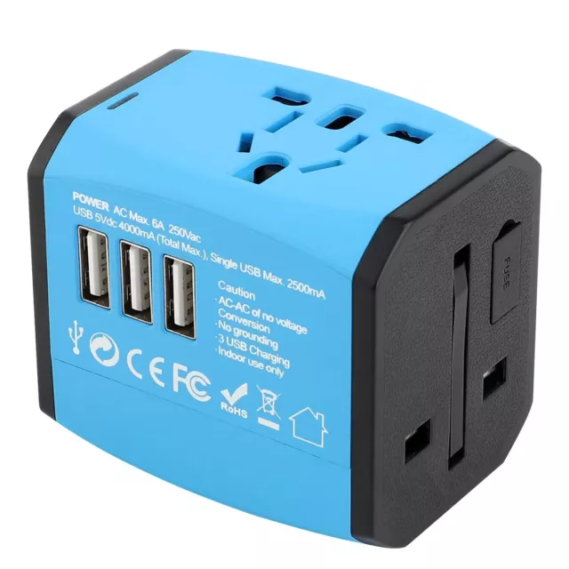 International Travel Plug Adapter, Mobile Phones Charger All-in-One Internati...