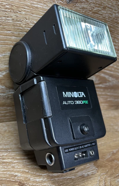 Minolta Auto Electroflash 360PX Untested See Pictures 2