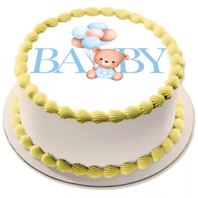 Baby Shower Tortenaufleger Muffin Party Deko Geschenk essbar Cupcake Geburt neu