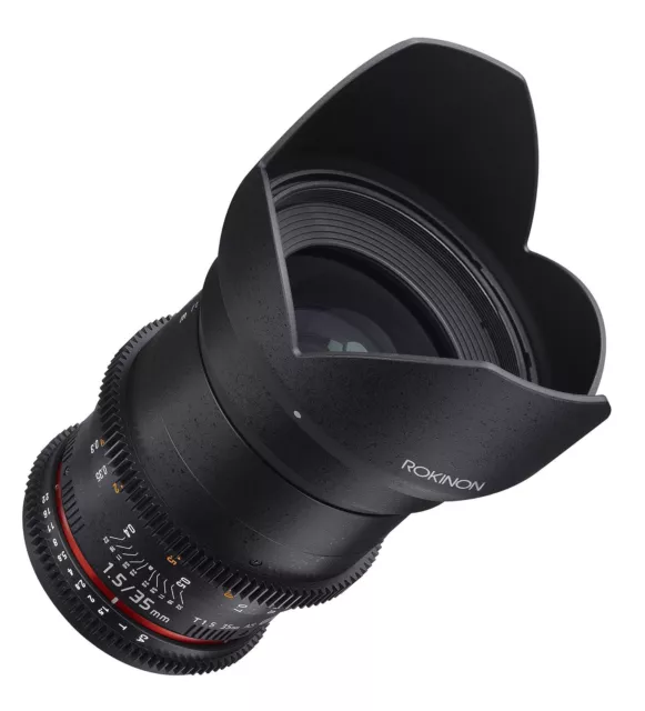 Rokinon Cine DS 35mm T1.5 AS IF UMC Full Frame Cine Lens for Sony E Mount