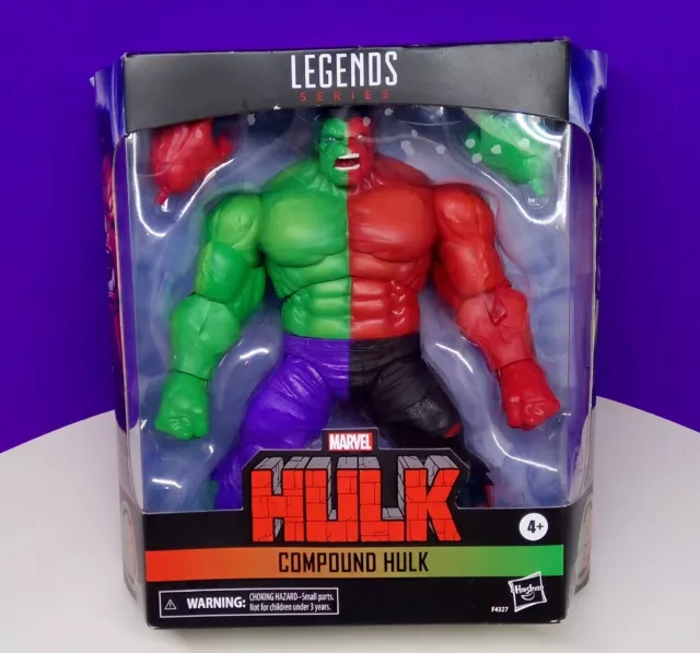 Marvel Legends Series Deluxe Compound HULK 6” Figure  ( BOX/WINDOW WEAR ). NEW