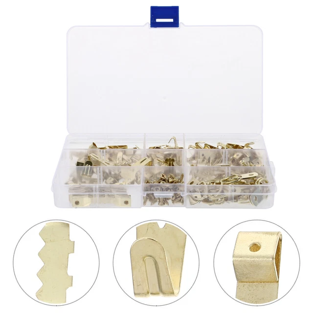 Sawtooth Hangers Kits Photo Frame Hook Accessories Metal Clothes Hanger Seamless
