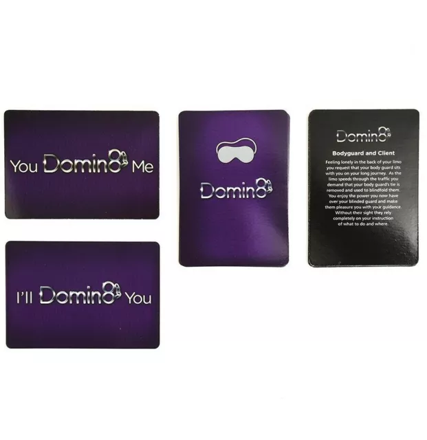 DOMIN8 QUICKIE Sex CARD GAME Adult Gift CARDS DOMINATE Fantasy Bondage 3