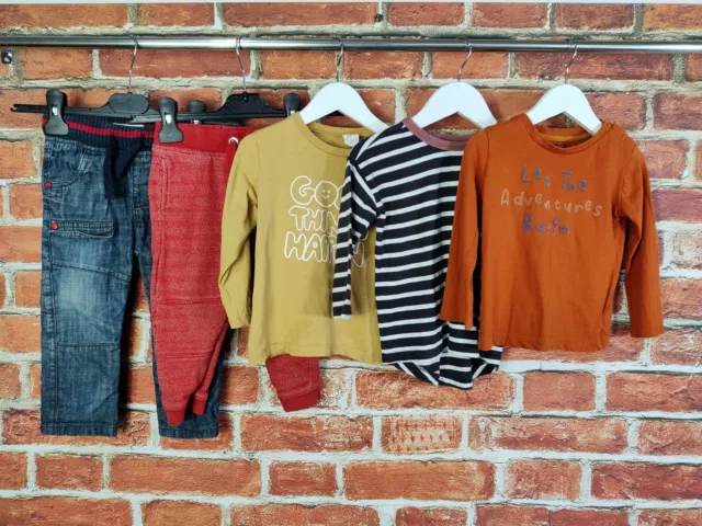 Baby Boys Bundle Age 12-18 Months Next H&M Etc Jeans Long Sleeve T-Shirt 86Cm