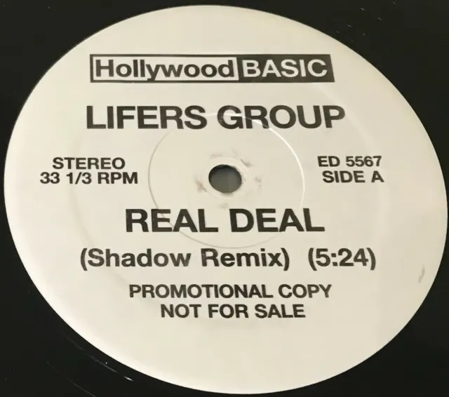 Lifers Group-Real Deal/Dj Shadow-Lesson 4-1999 12" (Ex+/M-)