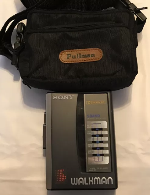 Sony Walkman WM-36 Personal Cassette Tape Player With 5 Band Graphic Equalizer -