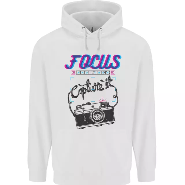 Focus and Then Capture It Photography Childrens Kids Hoodie