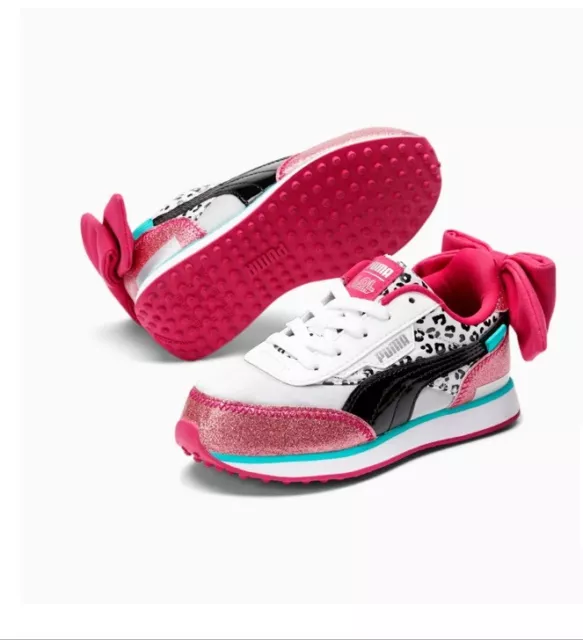 BNIB Puma LOL Surprise Future Rider Diva Girls Sneakers Shoes Sz 27