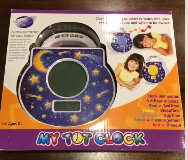MY TOT CLOCK (AllinOne Toddler Sleep Clock, Alarm Clock, Timeout