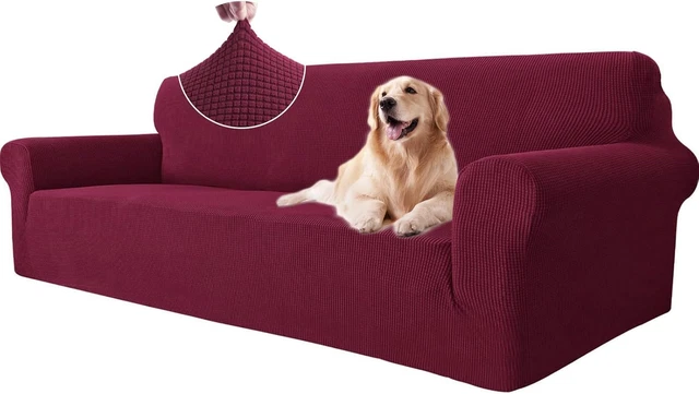 Copridivano 3 Posti Elasticizzato HYSENM - Fantasia, Antiscivolo, Lavabile - Foto 4