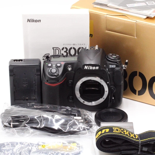 [4383 shot] Nikon D300 12.3 MP Digital SLR Camera From Japan [Near Mint]