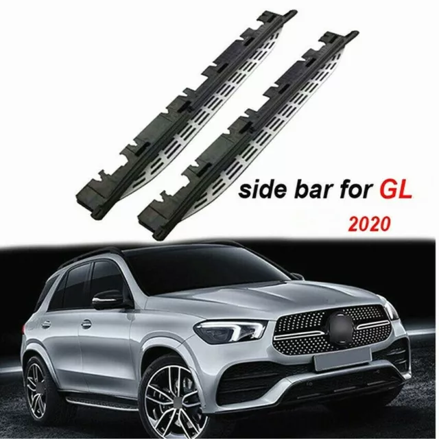 For 20-23 Mercedes Benz GL GLS Class OE Style side step nerf bar running board