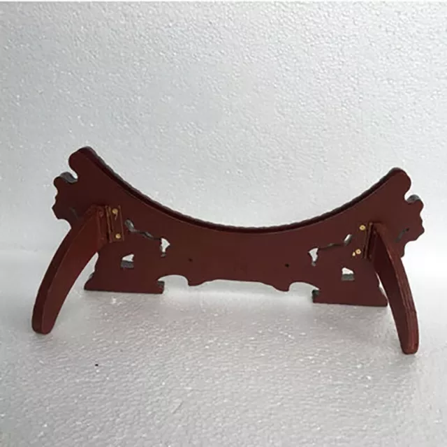Soporte de placas decorativas de plástico diseño dragón rojo chino soporte discos planos