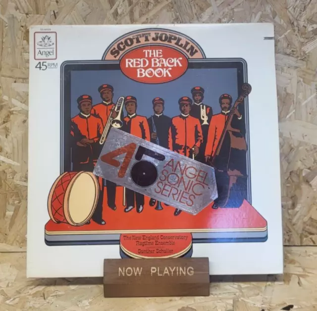 Scott Joplin - The Red Back Book Vinyl Record (SS-45029) NM or M-/VG+