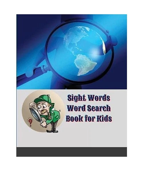 SIGHT WORDS WORD Search Book for Kids: High Frequency Words Activity ...