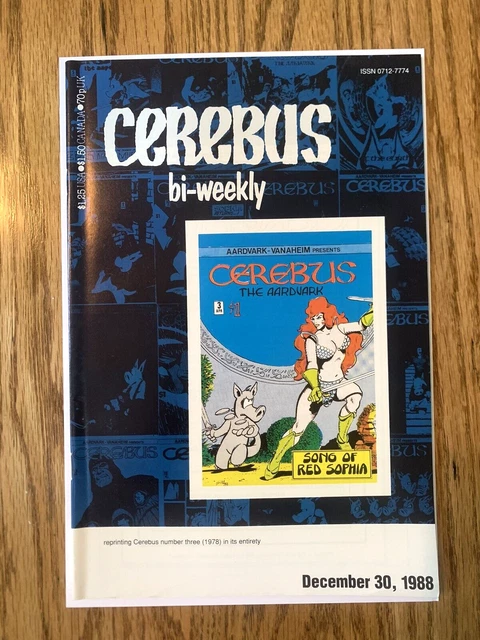 Cerebus Bi-Weekly #3 VF AArdvark-Vanaheim 1988 | Combined Shipping Available