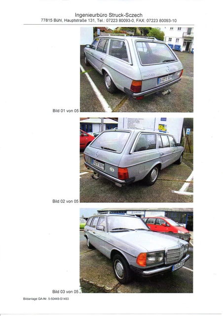 1983 Mercedes W123 300TD Kombi Oldtimer mit H - Kennzeichen