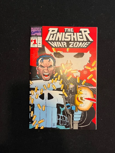 The Punisher War Zone Special Die Cut Cover Vol 1 #1 Marvel Comics March 1992