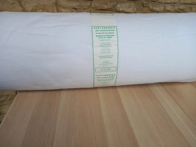 Guata/batido de poliéster, poli perfecto, 1 metro x 230 cm