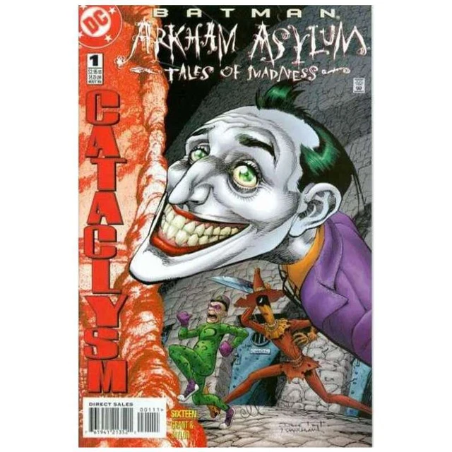 Batman: Arkham Asylum: Tales of Madness #1 in NM minus condition. DC comics [l~