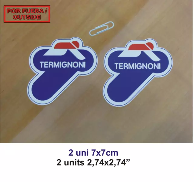 Adhesivo Pegatina Sticker Decal Aufkleber Autocollant Termignoni