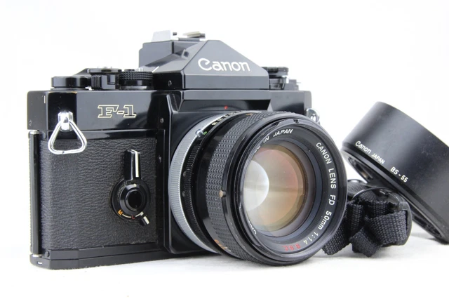 NEUF AVEC CAPOT BS-55] Canon FD 50mm f/1.4 S.S.C. Objectif